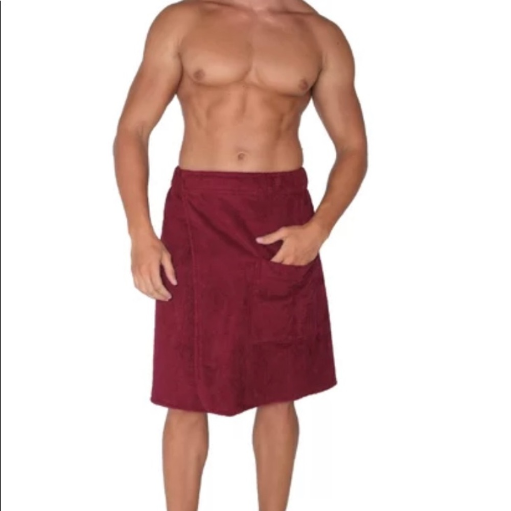 Sea Island Turkish Cotton Mens Shower Wrap 100% cotton
